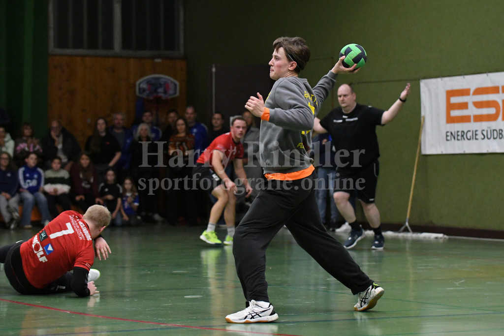 SSG Metten :  TSV 1861 Mainburg  | Max Bürger (Tormann SSG Metten #17) - Realisiert mit Pictrs.com