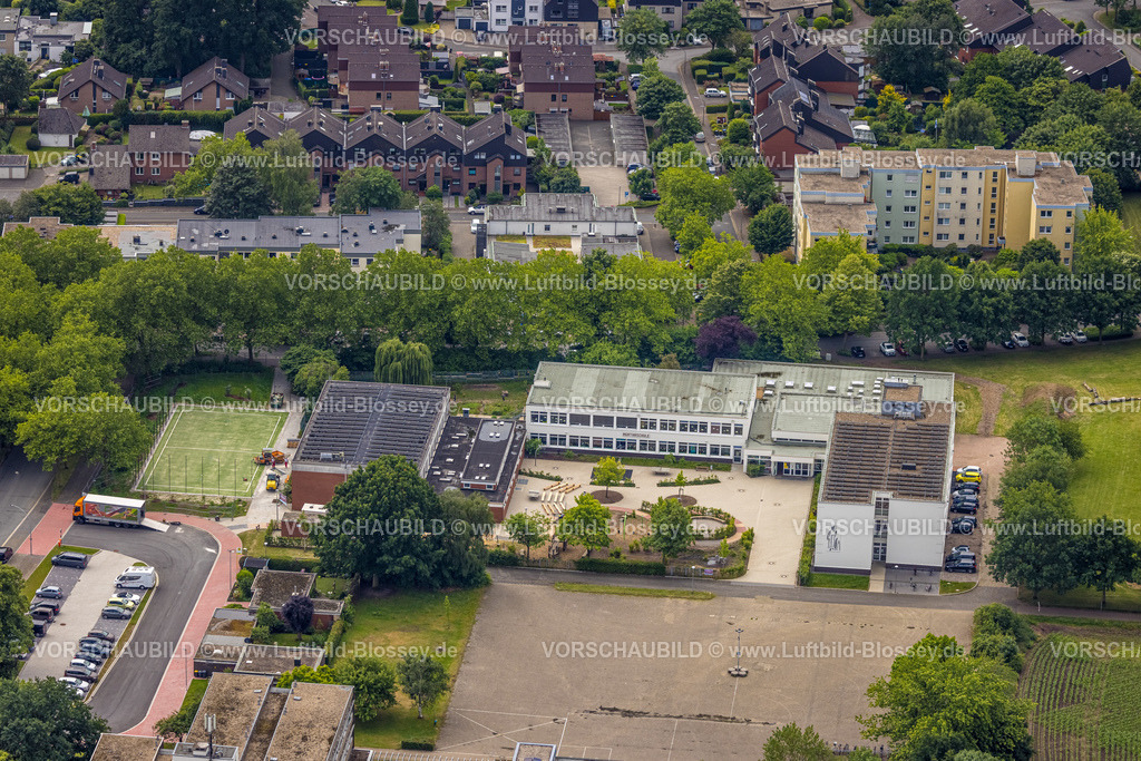 Dorsten220603128 | Luftbild, St. Agatha Grundschule, Hardt, Dorsten, Ruhrgebiet, Nordrhein-Westfalen, Deutschland
