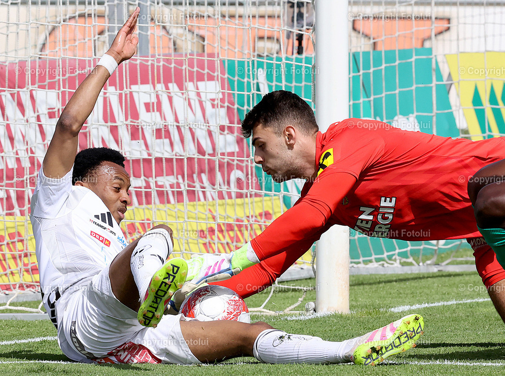 A_LUI_200425_28 | SPORT FUSSBALL ADMIRAL BUNDESLIGA 20.04.25 IM NIKALS HEDLANDRIJA RADLOVIC (RAPID) FOTO:FOTOLUI/MW