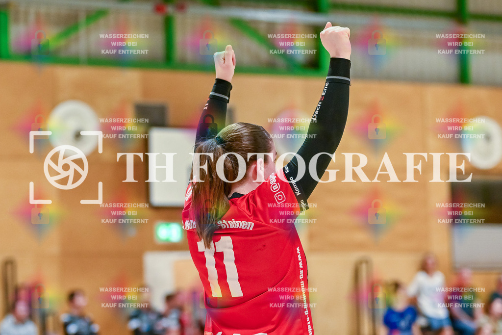 GER, SG Maulburg/Steinen - TuS Helmlingen, Frauen-Handball, Oberliga Suedbaden, 19. Spieltag, Saison 2024/2025, 23.03.2025 | Laura Traeber (SG Maulburg/Steinen, #11)GER, SG Maulburg/Steinen - TuS Helmlingen, Frauen-Handball, Oberliga Suedbaden, 19. Spieltag, Saison 2024/2025, 23.03.2025Foto: TH Fotografie/Thomas Hess