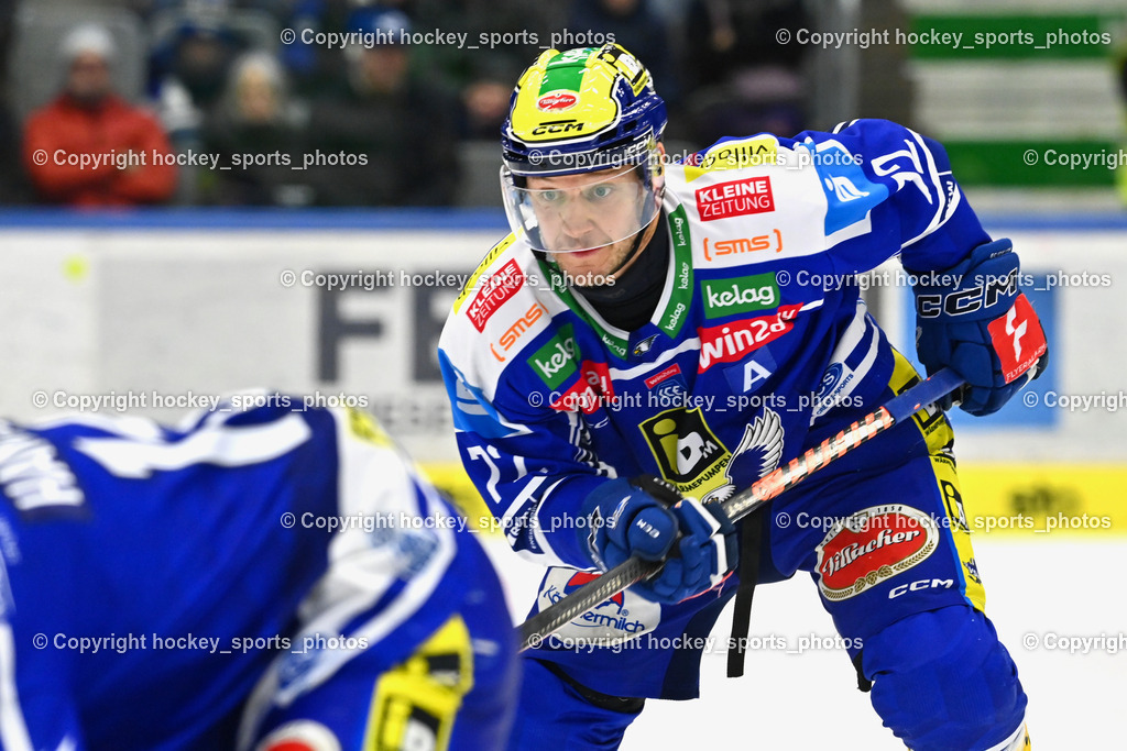 EC IDM WÄRMEPUMPEN VSV vs. HCB Südtirol Alperia | #72 John Hughes EC VSV, EC IDM WÄRMEPUMPEN VSV vs. HCB Südtirol Alperia, EC IDM WÄRMEPUMPEN VSV vs. HCB Südtirol Alperia am 28.12.2025 in Villach (Stadthalle Villach), Austria, (Photo by Bernd Stefan)