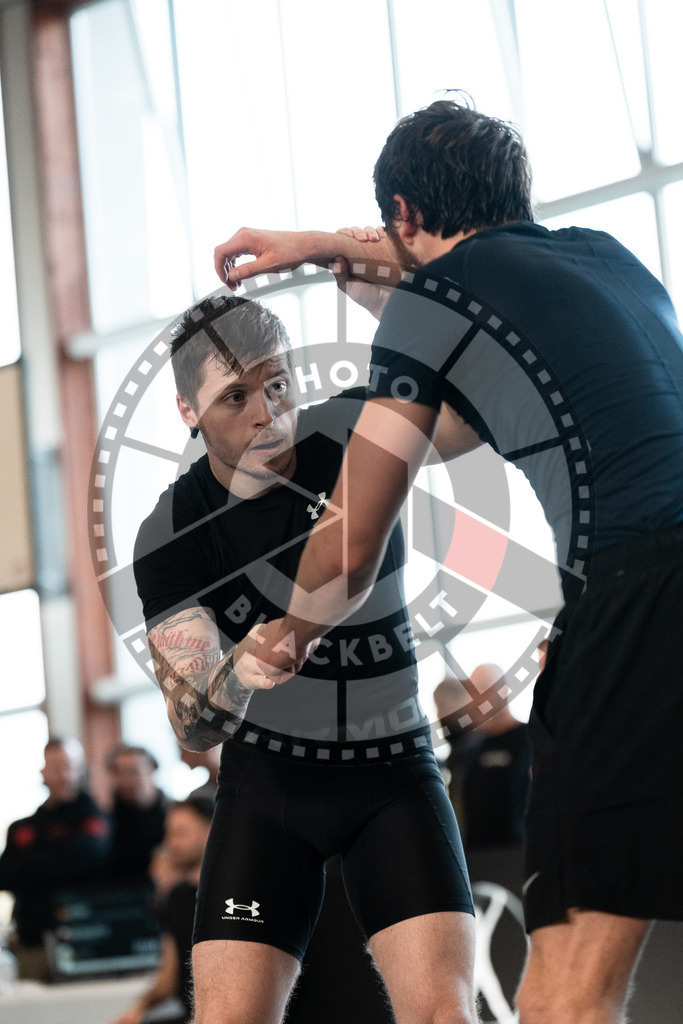 20251129PBB7034 | Fighters compete during the luta livre competition ILLCS XI winter edition on November 29, 2025 in Hannover, Germany.