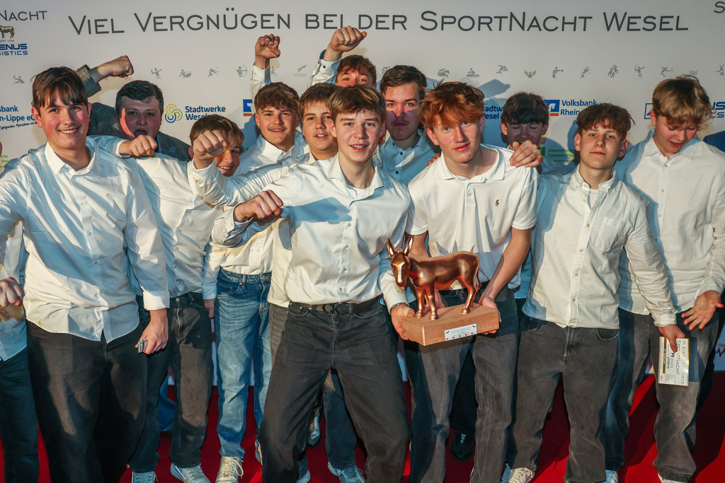 top-top.de250214-290 | Die 3. Weseler SportNacht, die große Sportgala mit Ehrungen der Weseler Sportler des Jahres 2024 findet am Freitag, den 14.02.2025 im Festzelt an der Rheinpromenade statt.Foto: Erwin Pottgiesser