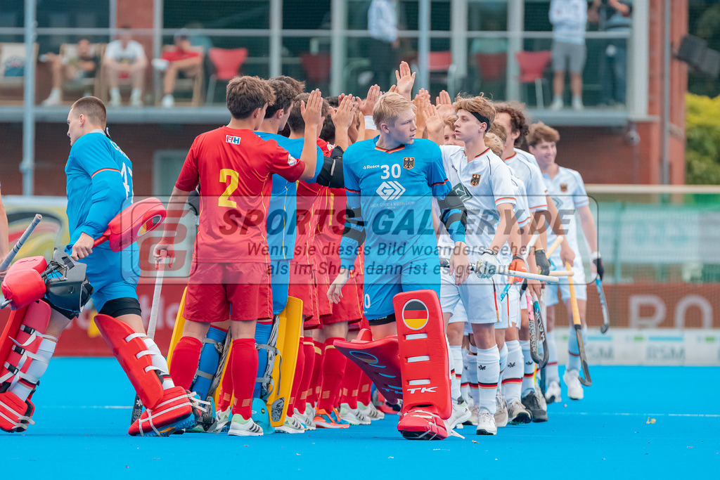 HK_20230715_102420 | Euro Hockey MU18 SF2 Spain vs Germany Championship Girls & Boys am 15.7.2023 CHTC , Krefeld ,