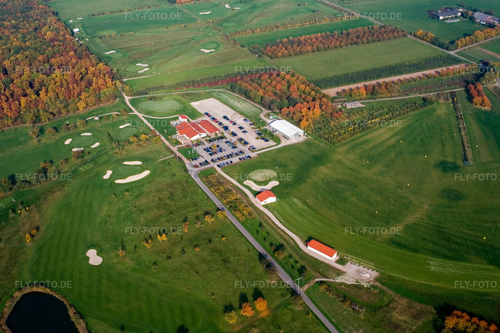 Luftbild: Urloffen, Golfclub Urloffen e.V im Ortsteil Urloffen in Appenweier im Bundesland Baden-Württemberg in Deutschland. Foto: IMG_13922.jpg vom 11.10.2008 durch Werner Riehm/FLY-FOTO.de