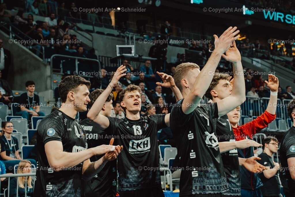 Vollyballpokalfinale 25/26 Mannheim | Zoi DVV Pokalfinale am 28.02.2026 in Mannheim I VfB Suhl LOTTO Thüringen - Allianz MTV Stuttgart I VfB Friedrichshafen - SVG Lüneburg - Realisiert mit Pictrs.com