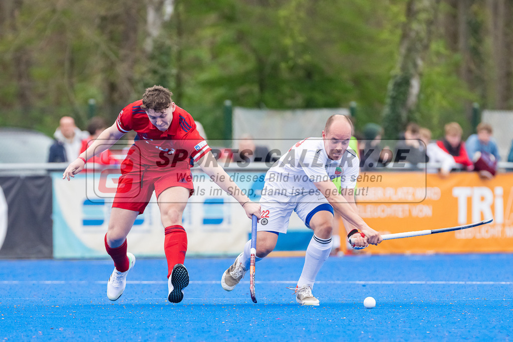 HK_20230422_107137 | 1. Bundesliga Herren Crefelder HTC - Düsseldorfer HC am 22.4.2023 Krefelder HTC ( CHTC ), Krefeld , Ehling Jonathan ( Crefelder HTC #22 )