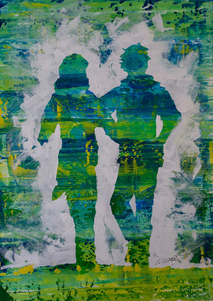 Freundschaft grün | Liebe ist immer unterwegs - Realisiert mit Pictrs.com