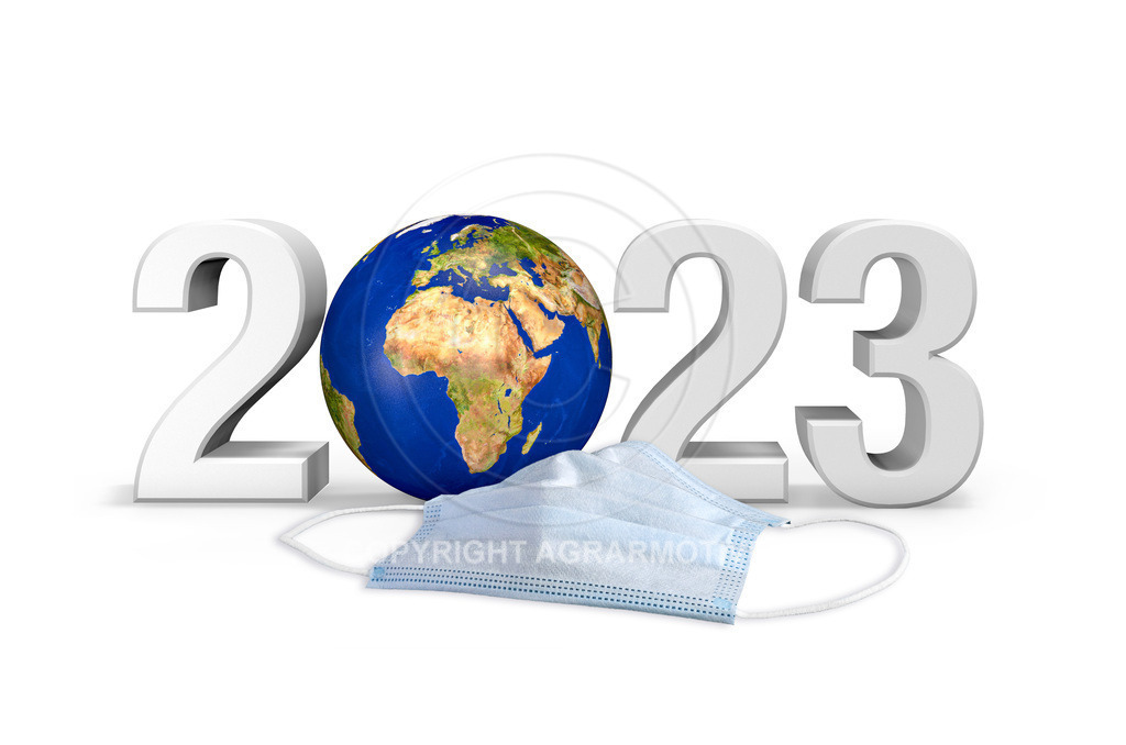 Erdkugel_Corona_Virus_Ende_Pandemie_2023_001 | Laut Einschätzung der Virologen sei die Pandemie in Deutschland überstanden. - Realisiert mit Pictrs.com