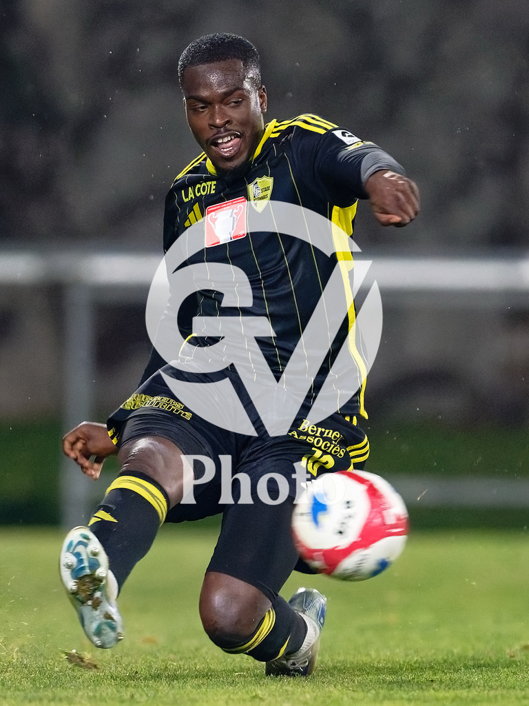 Coupe Suisse - 1/8 de finale - FC Stade Nyonnais v Neuchatel Xamax |  during the Coupe Suisse - 1/8 de finale match between FC Stade Nyonnais and Neuchatel Xamax at Centre sportif de Colovray in Nyon, Switzerland