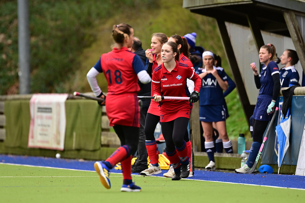 Hockey I Frauen I Saison 2023-2024 I Testspiel I TG Heimfeld - Klipper THC Hamburg | Der Sportfotograf. - Realisiert mit Pictrs.com