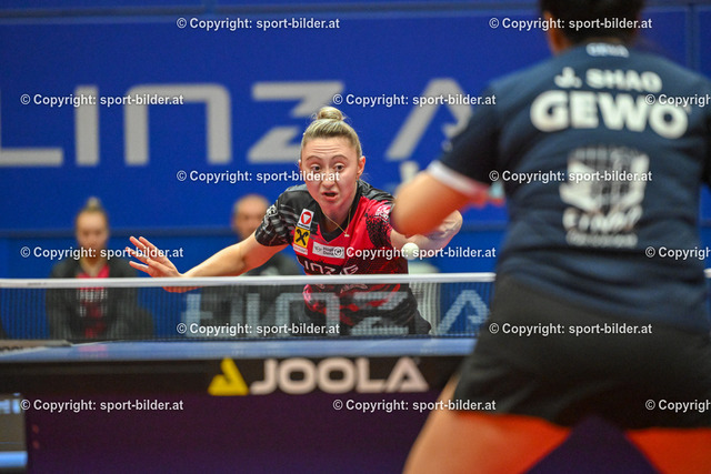 AUT, Tischtennis ETTU Womans Champions League Semi Final 2, Linz AG Froschberg (AUT) vs Etival Clairefontaine (FRA) | 29.01.2023, Sportpark Lissfeld, AUT, Tischtennis ETTU Womans Champions League Quarter Final 2, Linz AG Froschberg (AUT) vs Etival Clairefontaine (FRA), im Bild Sofia Polcanova (Froschberg Linz)


// ETTU, Tischtennis Womans Champions League Quarter Final 2 between Linz AG Froschberg (AUT) vs Etival Clairefontaine (FRA) in Linz, Austria on 2023/01/29