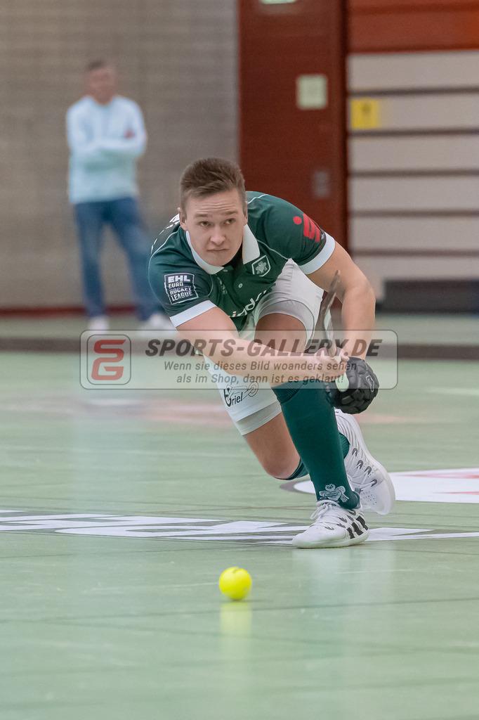 HK_20230108_102480 | 1. Bundesliga ( Halle ) Herren Crefelder HTC - Uhlenhorst Mülheim am 8.1.2023 Crefelder HTC  ( CHTC ), Krefeld , Julius Meyer ( Uhlenhorst Mülheim #8 )