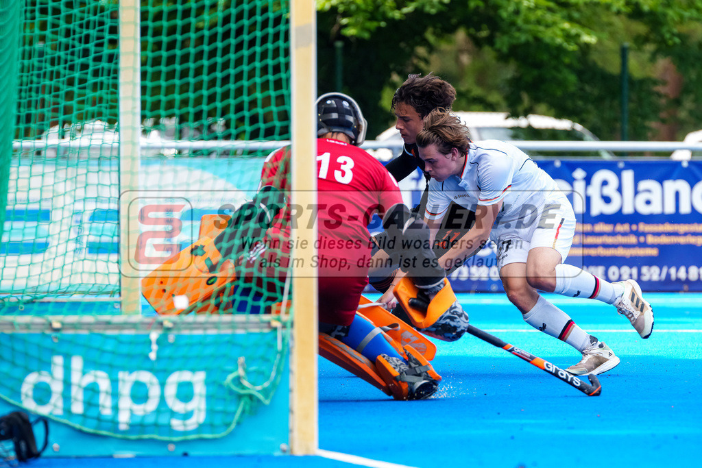 HK_20240629_102749 | MU18 Länderspiel GER - NED am 29.6.2024 Crefelder HTC, Krefeld ,