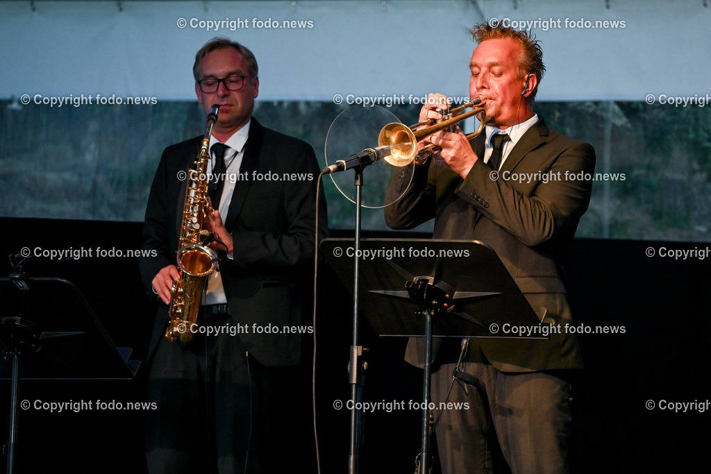 Rosengarten_ Hans Peter Gratz_ 28.06.2023-48 | 28.06.2023, Linz Poestlingberg, AUT, Rosengarten, Hans Peter Gratz and Friends, im Bild Hans Peter Gratz and Friends, Blaeser