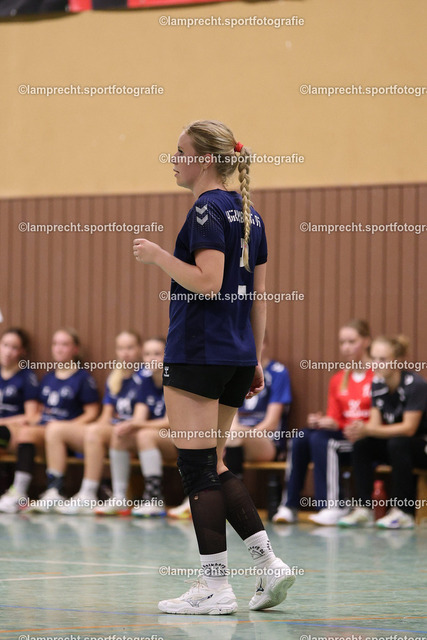 Handball I Juniorinnen I Saison 2026-2027 I Oberliga Schleswig-Holstein I 3. Spieltag I HSG Kalkberg 06 - TSV Bargteheide 138 | Frida Kaack (2, HSG Kalkberg 06) - Realisiert mit Pictrs.com