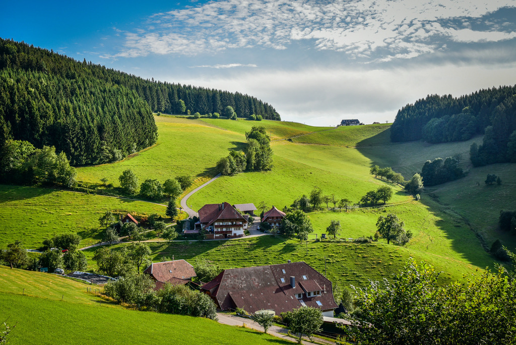 Ausblick auf das Landwassereck | Blick auf den oberbüchern - Realisiert mit Pictrs.com