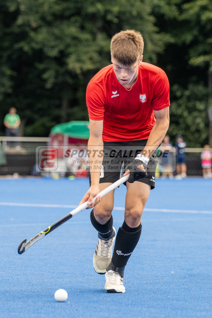 SFE_20230715_0037 | EuroHockey EM U18 Boys Ireland vs Poland am 15.07.2023 in Krefeld (Gerd-Wellen-Hockeyanlage), Photo: Stephan Fehrmann 2023 (Sports-Gallery)