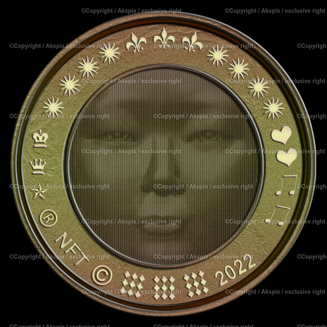 NFTs_Coin-Ostasiatin-Metal-2022 | Die Bildagentur Akspix ist eine Online-Bildagentur und bietet professionelles und kreatives Bildmaterial Royalty free und Rights Managed. Bildarchiv Akspix bietet eine große Auswahl an kreativen und klassischen Motiven.Frankfurt Fotograf, Fotoshooting