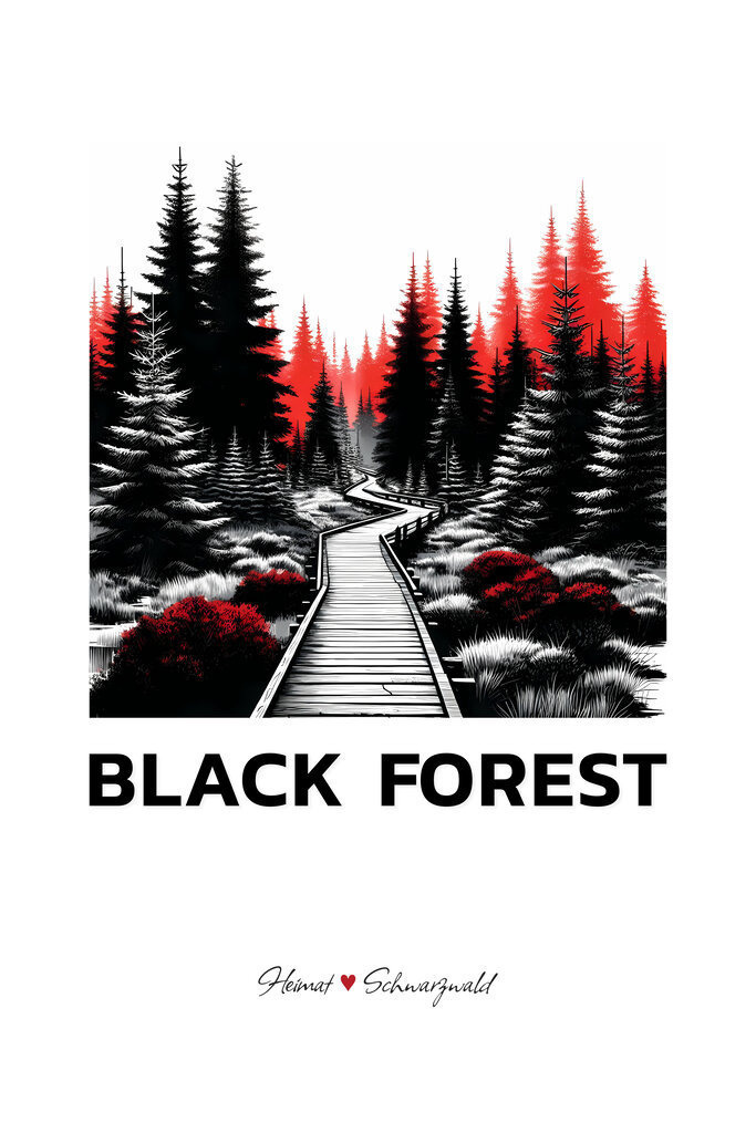 RED-BLACK-FOREST_Motiv-24 | Bilder-Onlineshop für Heimatbilder vom Schwarzwald und Oberrhein. Galeriebilder auf Acrylglas, Alu-Dibond, Leinwand und Poster online bestellen. Der Schwarzwald als Wandbild für Ihr Zuhause! | Art, Kunst, Wandbilder, Black Forest, Deko - Realisiert mit Pictrs.com
