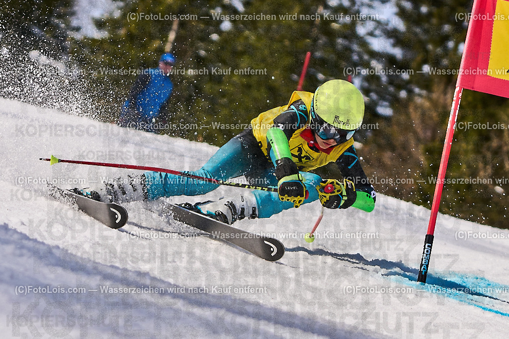 ALP6185_Steir-KINDER-LM_RTL_Loser_Droescher-Gruber Simon | (C)FotoLois.com, Alois Spandl. SteirerSki KINDER-Cup Riesentorlauf-Landesmeisterschaft am Sandling/Loser in Altaussee, So 25. Februar 2024.