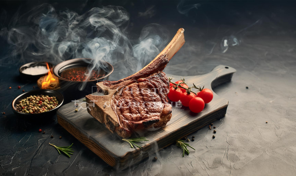tomahawksteak gegrillt auf Holzbrett | Erleben Sie den Zauber des Mittelrheins und entdecken Sie die atemberaubende Auswahl an Fotos und Bildern bei Rheinfotos. Wir bieten eine vielfältige Auswahl an Produkten wie Poster, Karten, Sticker, Textilien und Geschenkartikeln und Fototouren. - Realisiert mit Pictrs.com
