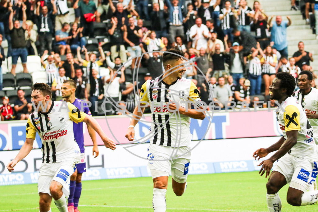 Linzer ASK vs FK Austria Wien | LINZ, AUSTRIA, Raiffeisenarena, 27.08.23 - SOCCER - ADMIRAL Bundesliga, Ground group, LASK Linz vs FK Austria Wien, Image shows: Robert Zulj (LASK)
Photo: SMP/Andreas Willdoner