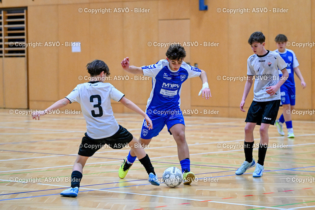 ASVÖ_ Fussballturnier SV Gallneukirchen_ 07.02.2025-41 | 07.02.2025, Gallneukirchen, AUT, ASVÖ, Fussball Nachwuchs Hallenturnier 2025, SV Gallneukirchen im Bild Teilnehmer U 15©Harald Dostal / fodo.media - Realisiert mit Pictrs.com