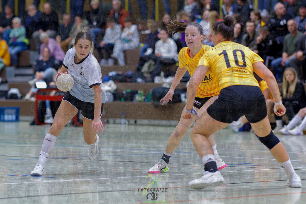Frauen Oberliga Mitte (HHV); HSG Eibelshausen/Ewersbach - HSG Linden | Frauen Oberliga Mitte (HHV); HSG Eibelshausen/Ewersbach - HSG Linden am 15.11.2025 in Eibelshausen (Holderberghalle)Photo © 2025 - Jörg Heinrich - Realisiert mit Pictrs.com
