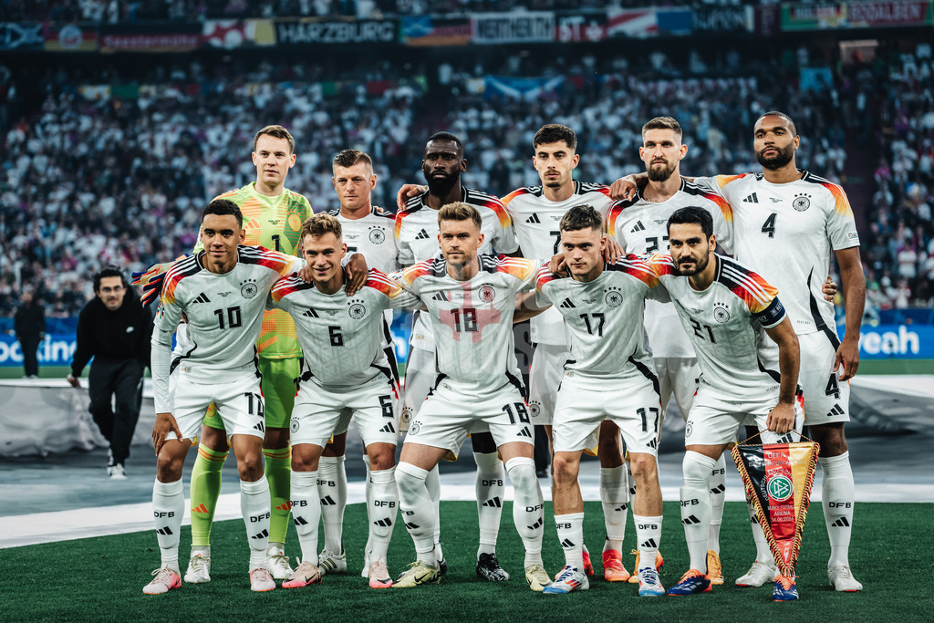 Fußball | Herren | UEFA-Fußball-Europameisterschaft 2024 | MD1 | Gruppe A | Deutschland vs. Schottland | 14.06.2024 | Die Nationalmannschaft von Deutschland Mannschaftsfoto