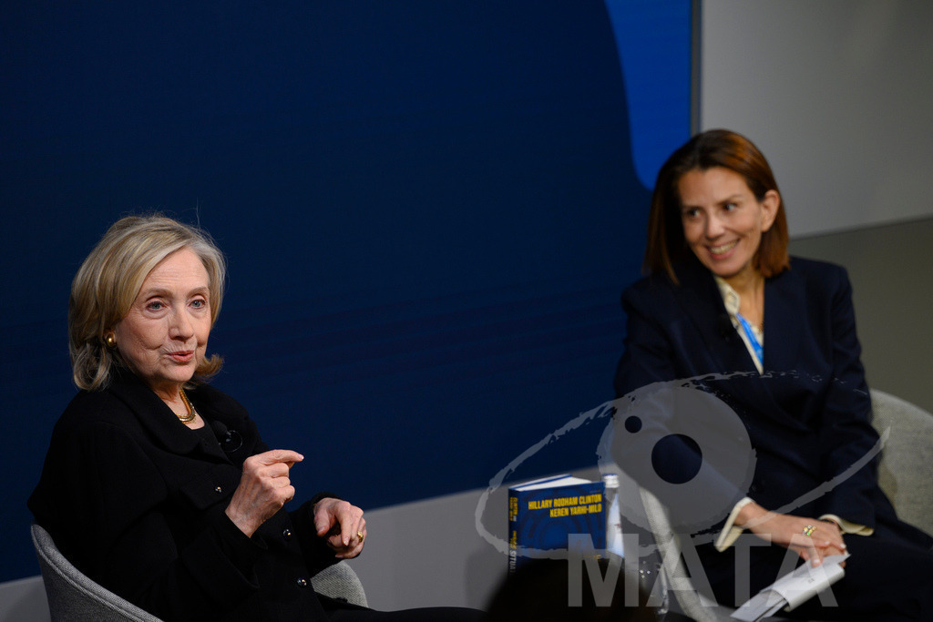 _DWI3058 | Die US-Politikerin Hillary Clinton auf der Veranstaltung Bridging Scholarship and Statecraft im Rahmen der Münchner Sicherheitskonferenz 2026. München, 13.02.2026 Bayern Deutschland  - Realisiert mit Pictrs.com