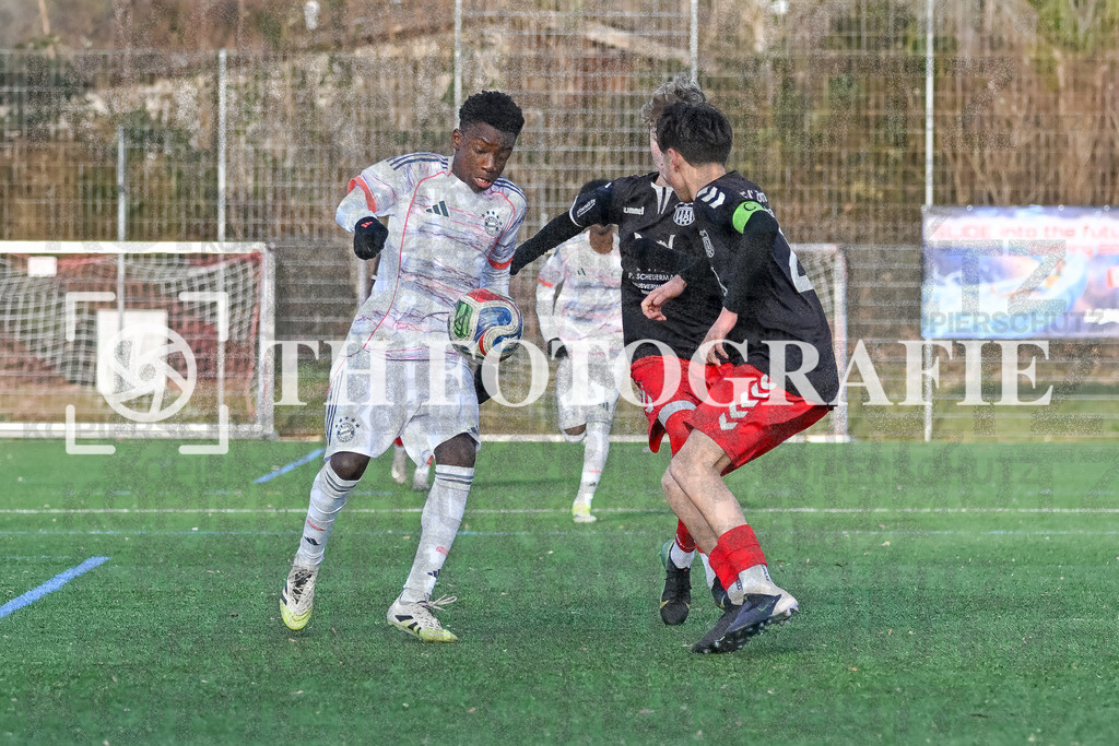 GER, FVLB - FC Bayern München, Fussball, PS-Immo-Cup 2026,U14 Feldturnier, 17.01.2026 | FVLB, FCB