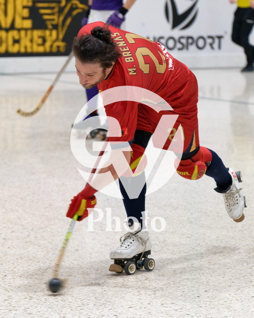 LNA - Geneve RHC v RC Biasca |  during the LNA match between Geneve RHC and RC Biasca at Centre Sportif Queue D'Arve in Geneve, Switzerland