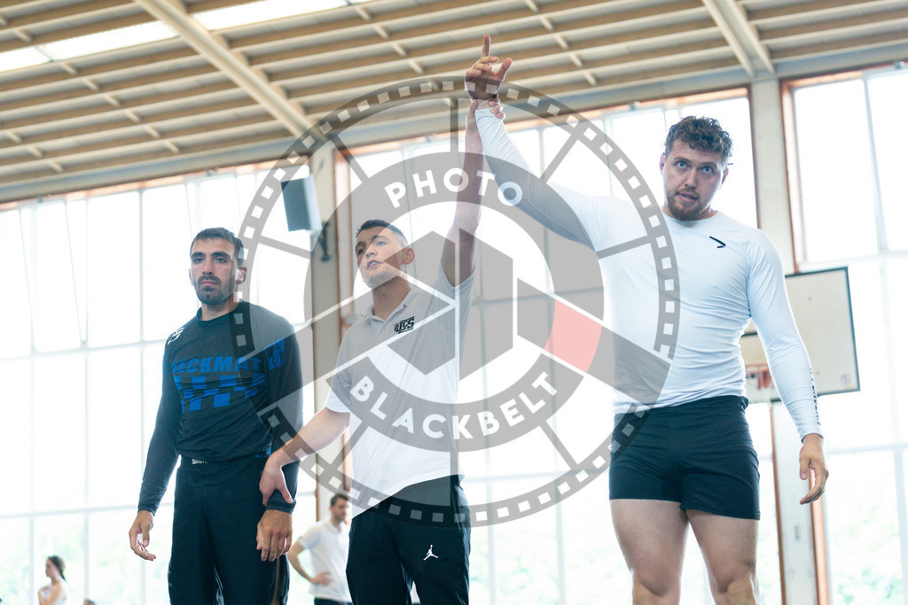 20240608PBB03637 | Fighters compete during the ILLCS VII summer edition luta livre competition in Hannover, Germany, on June 8, 2024.