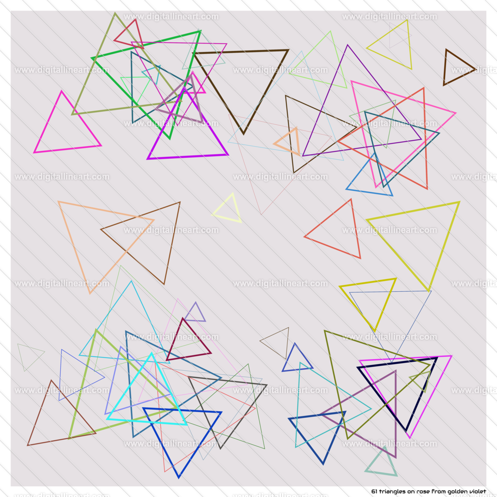 61-triangles-rose-from-golden-violet | digitallineart - Realisiert mit Pictrs.com