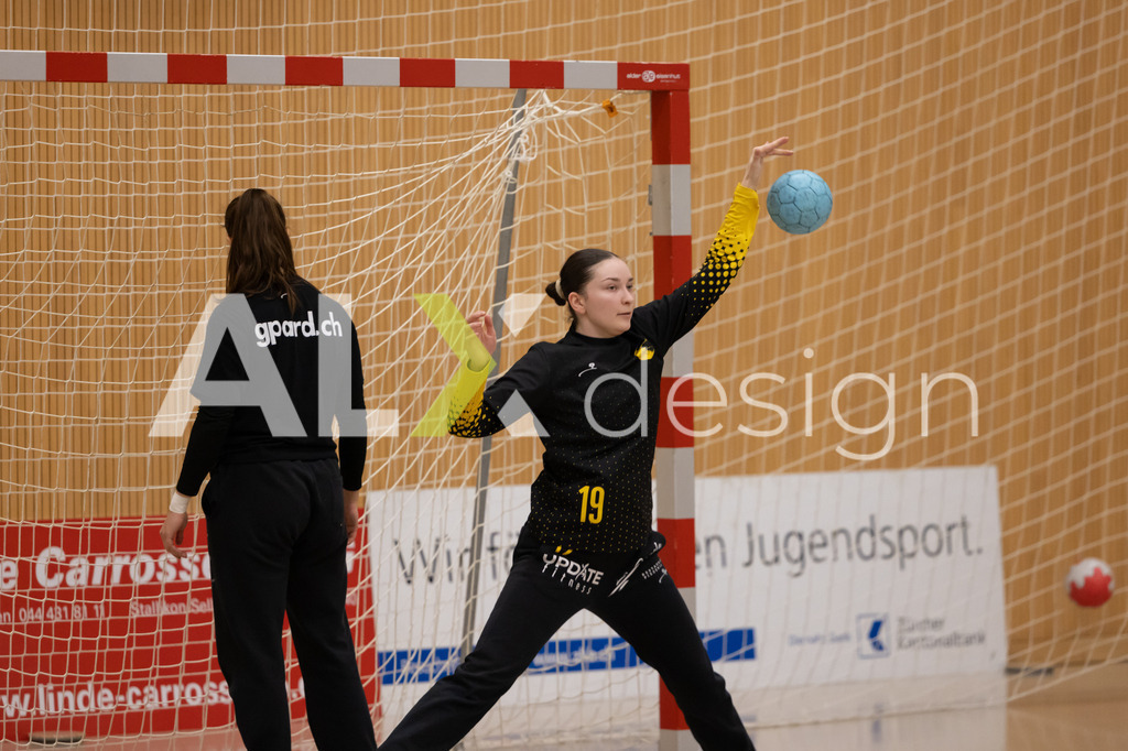 Handball I Frauen I Saison 2025-2026 I Handball Swiss Premium League 1 | Women I Round 5 I  Yellow Winterthur - GC Amicitia Zürich I 15.03.2026 | 19 Charlotte Chappuis (CH) (Yellow Winterthur) – Torhüterin - Realisiert mit Pictrs.com