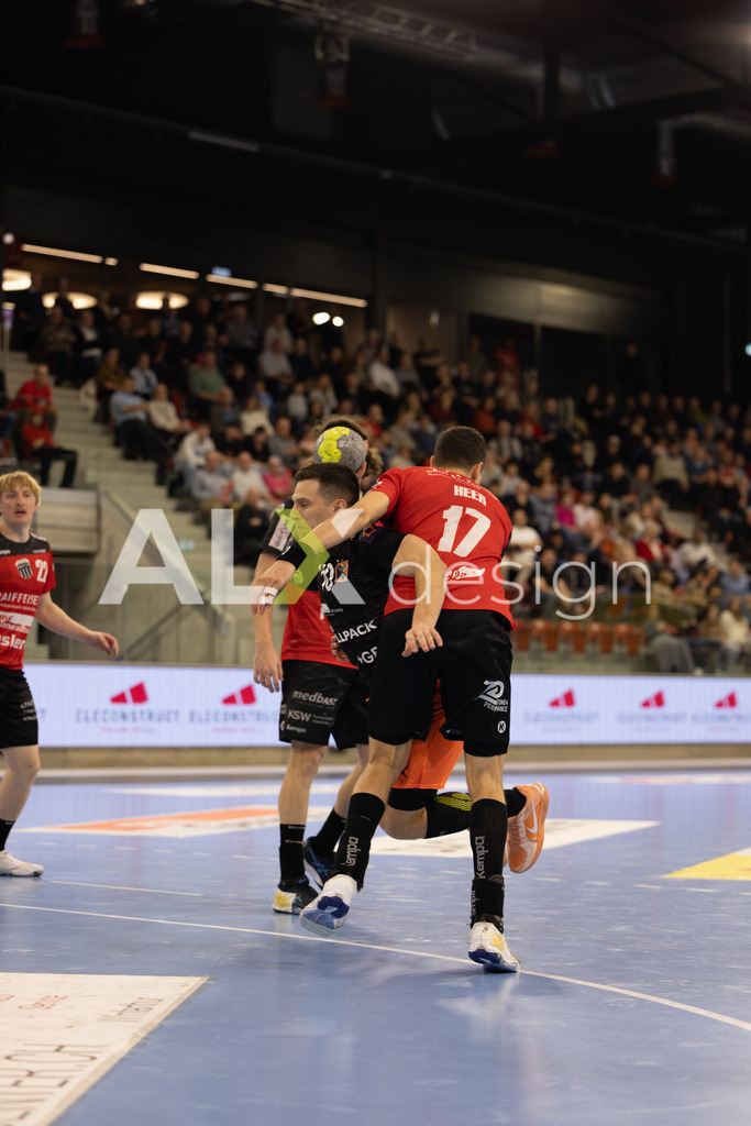 Handballen I Herren I Saison 2025-2026 I Quickline Handball League 2026 | Men I 18. Spieltag I Pfade Winterthur - Kadetten Schaffhausen I 20.12.2025 | 10 Josip Perić (Kadetten Schaffhausen) - Rückraum mitte - Realisiert mit Pictrs.com