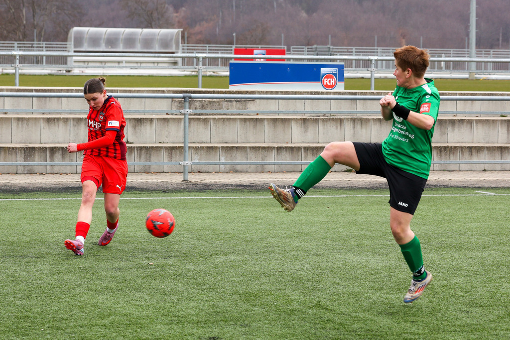 20260315-FCH-Steinheim_017 | 1.FC Heidenheim 1846 II vs. TV Steinheim, Fußball, Frauen, Bezirksliga, 2025/2026, 12. Spieltag, 15.03.2026 in Heidenheim, Kunstrasen b. Voith-Arena West(Foto: Michael Bulling) - Realisiert mit Pictrs.com