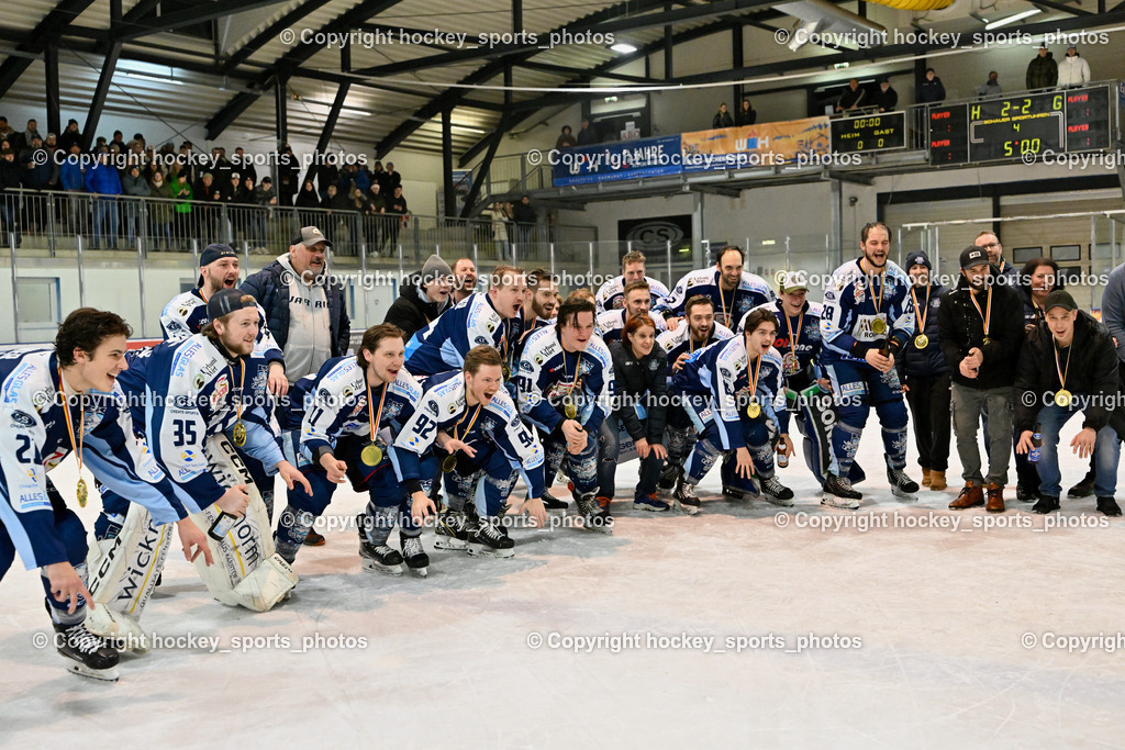 ESC Steindorf vs. EHC Althofen 8.3.2024 | ESC Steindorf vs. EHC Althofen 8.3.2024, ESC Steindorf vs. EHC Althofen Meisterfeier am 08.03.2024 in Steindorf (Ossiachersee Halle), Austria, (Photo by Bernd Stefan)