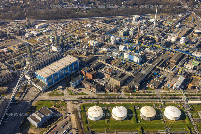 Gelsenkirchen240300123 | Luftbild, Werksgelände der Ruhr-Oel GmbH BP Raffinerie Scholven, Scholven, Gelsenkirchen, Ruhrgebiet, Nordrhein-Westfalen, Deutschland