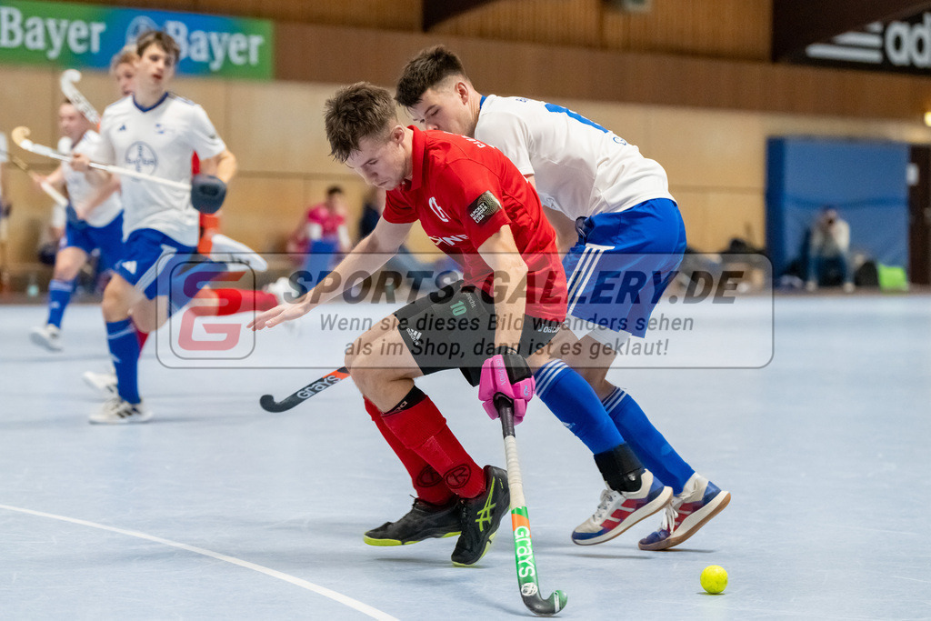 HK_20250112_101595 | 2. Bundesliga Halle Herren RTHC Leverkusen - Club Raffelberg am 12.1.2025 Halle RTHC, Leverkusen ,