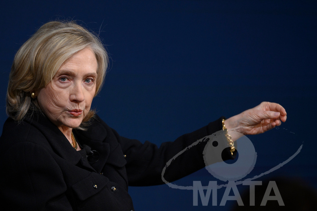 _DWI2847 | Die US-Politikerin Hillary Clinton auf der Veranstaltung Bridging Scholarship and Statecraft im Rahmen der Münchner Sicherheitskonferenz 2026. München, 13.02.2026 Bayern Deutschland  - Realisiert mit Pictrs.com