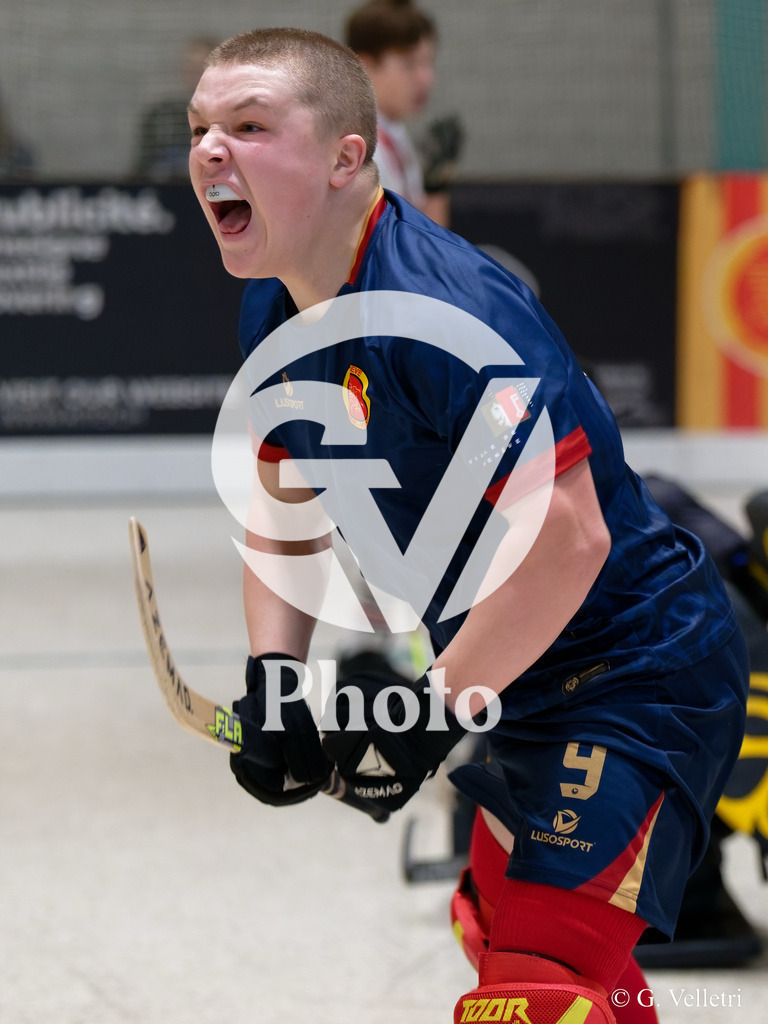 U17  - SC Thunerstern  v Geneve RHC A  |  during the U17  match between SC Thunerstern  and Geneve RHC A  at Centre sportif de la queue d'arve in Geneve, Switzerland