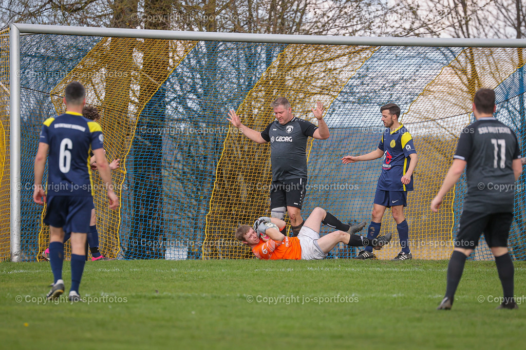 BQ3I3751 | 23.04.2023; Kreisliga C Dillenburg; Rasenplatz Hirzenhain; SSV Hirzenhain - SSG Breitscheid II; Ergebnis: 5:0 (3:0)