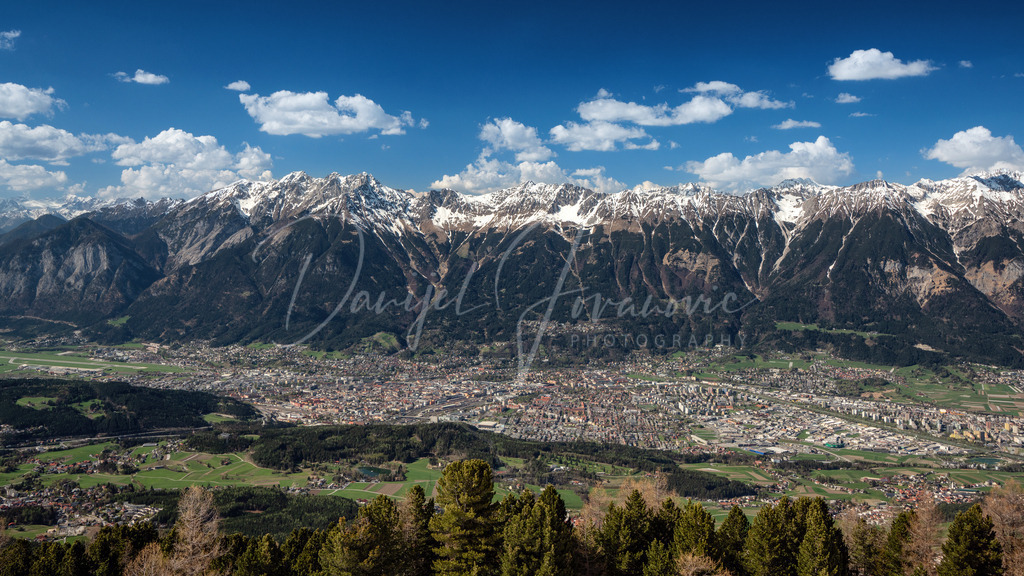Innsbruck | Blick auf Innsbruck und die Nordkette