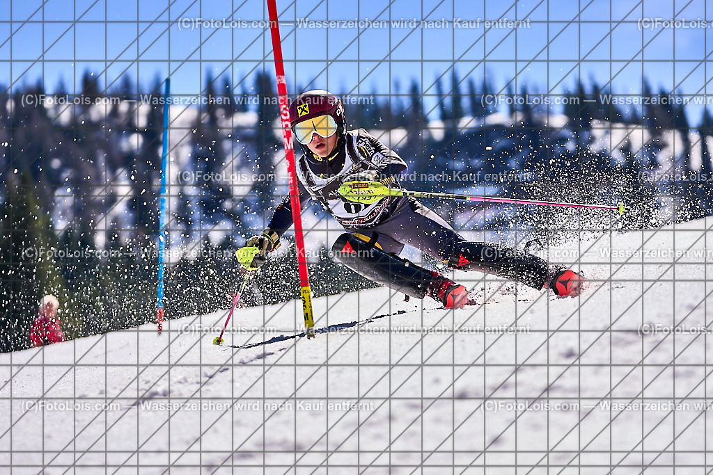 ALP2489_Reiteralm_MASTERS-LM_SL_Hauser Max | (C)FotoLois.com, Alois Spandl. Steirische MASTERS-Landesmeisterschaften Ski alpin SLALOM mit Wien und Salzburg, Reiteralm, Sa 13. April 2024.
