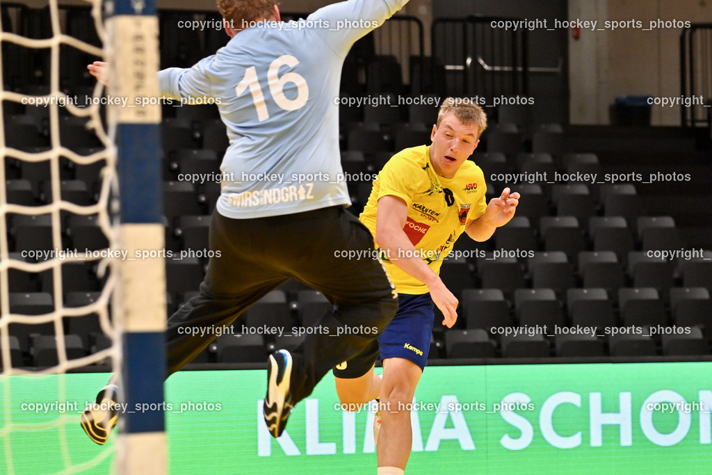 HSG Holding Graz vs. SC Ferlach Future Team 16.9.2022 | #16 Kubath Daniel, #8 KNAPP Simon