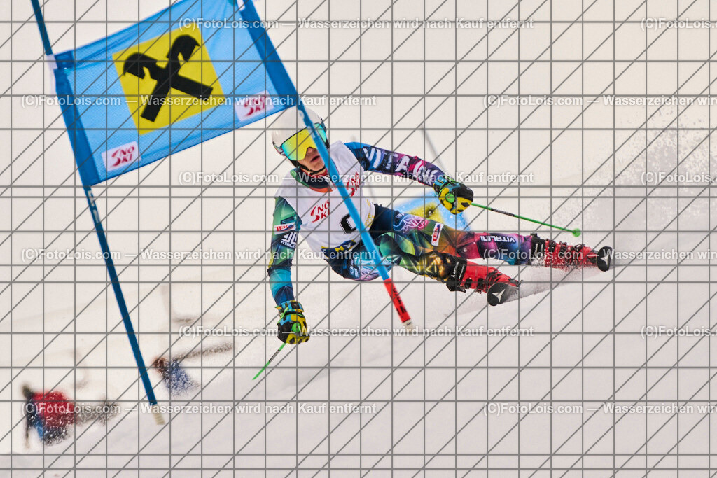 ALP7372_Herrn-FIS-GS-I_Lackenhof-WY_Vorlaeufer_Gsoellpointner Johannes  | Internationaler FIS GiantSlalom der Herrn auf der Distelpiste in Lackenhof am Mo 10. März 2025.  Österreich, LSV-NÖ, Sportunion Waidhofen/Ybbs (2035).