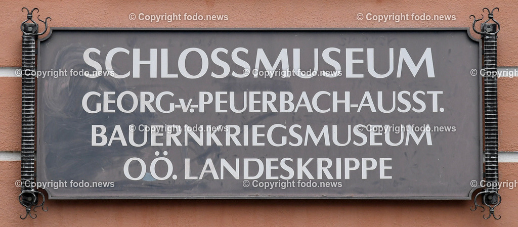 Peuerbach_ 11.01.2023-1 | 11.01.2023, Peuerbach, AUT, Georg von Peuerbach, im Bild Schloss Peuerbach, Schlossmuseum