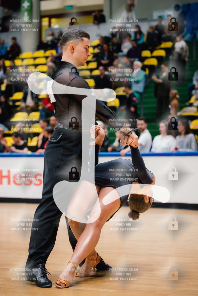 Hessen Tanzt WDSF International Open Latin 44th (26) Dennis Deiloff _ Sabrina Deiloff (TGC Rot-Weiß Porz)-2025-05-18-3855 | Webshop for digital downloads and prints of dance sport, event & show photographer Julian Link - Realisiert mit Pictrs.com